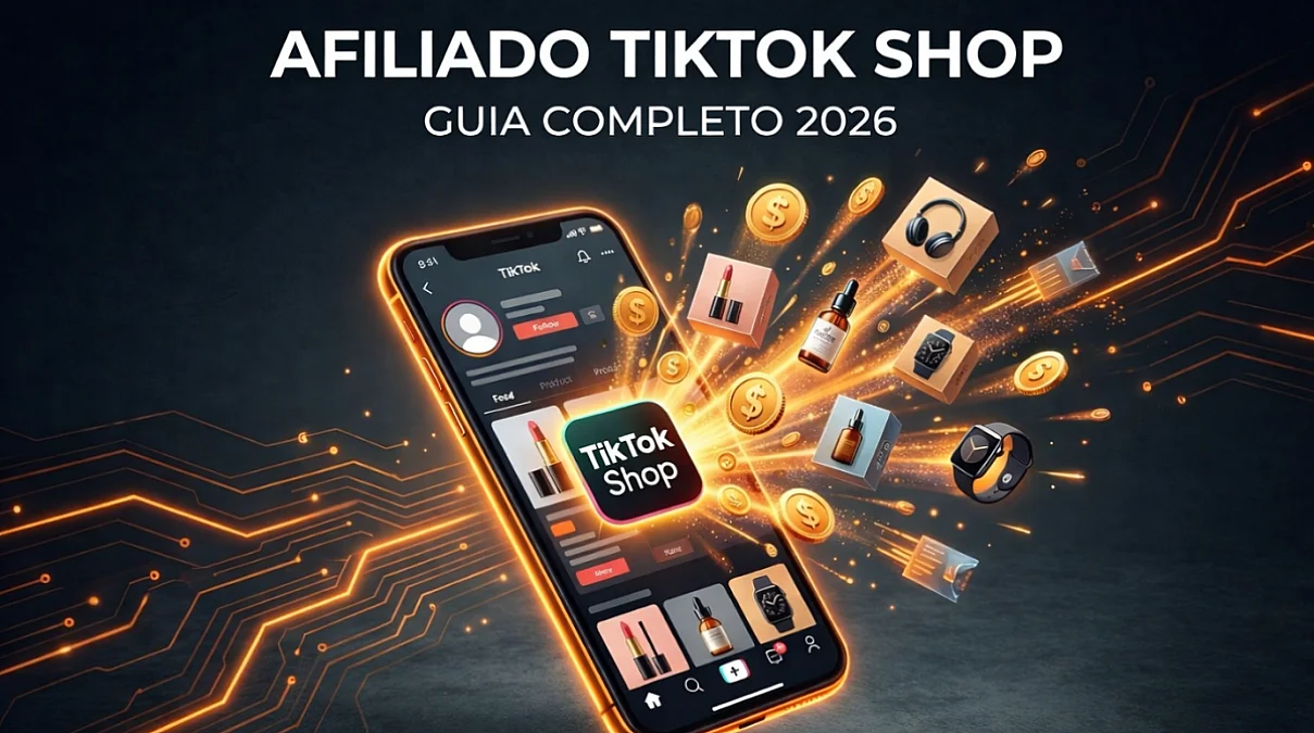 Como Ser Afiliado TikTok Shop 2026: Produtos Grátis + IA